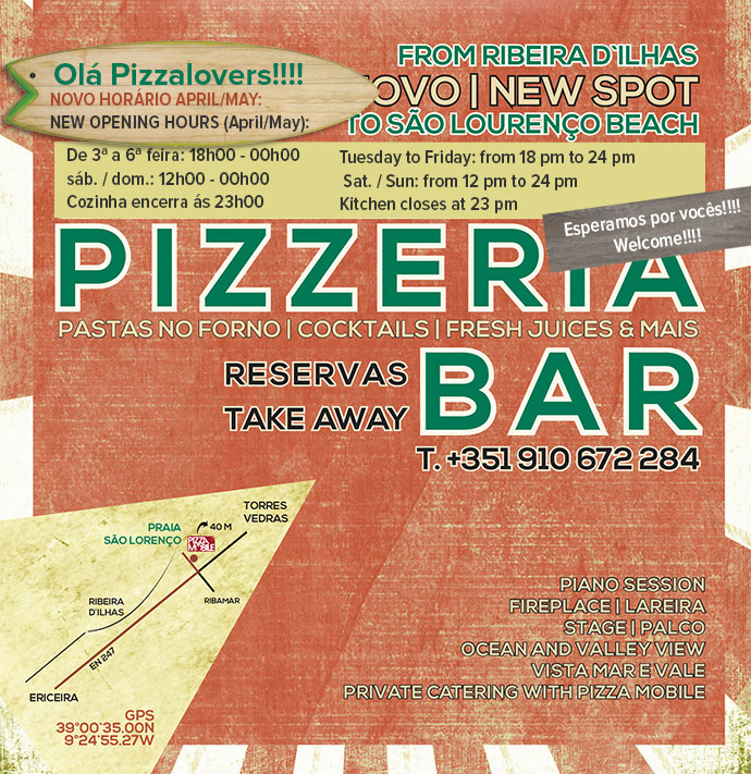 PIZZAMOBILE são lourenço Ericeira Ribamar